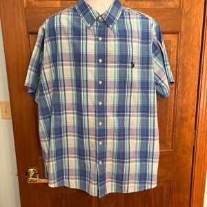 U.S. POLO ASSN. Men’s‎ Shirt, Size 2XL 100% Cotton, Checks